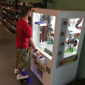 This Store Is Letting People Win Yeezy Boost 350s With a Vending Machine